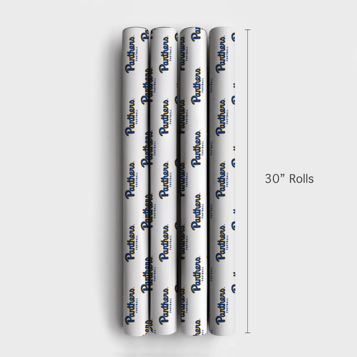 Panthers Football - Wrapping Paper - Aspen & Arlo