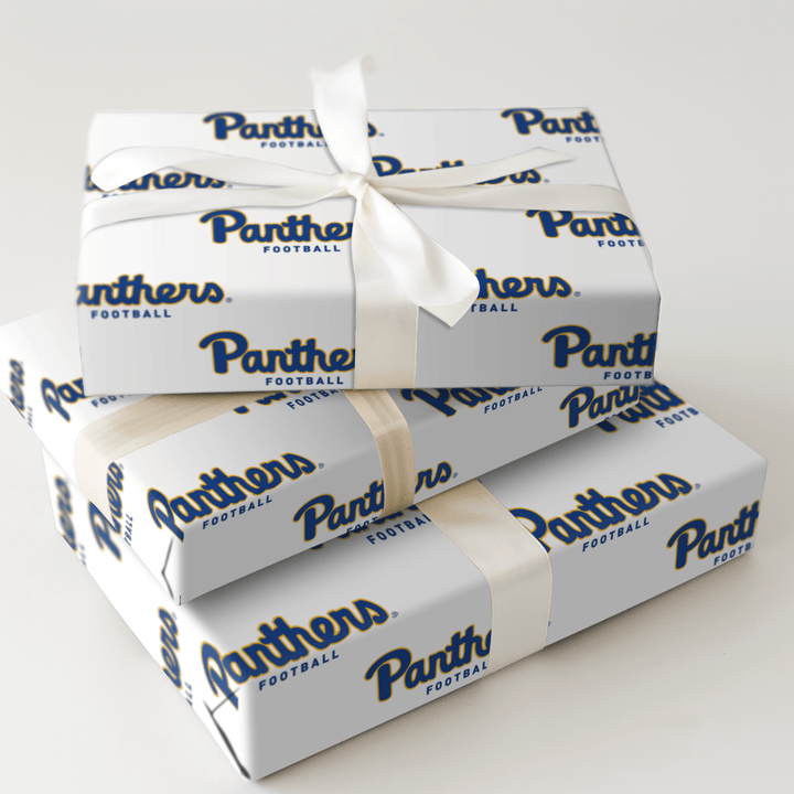 Panthers Football - Wrapping Paper - Aspen & Arlo
