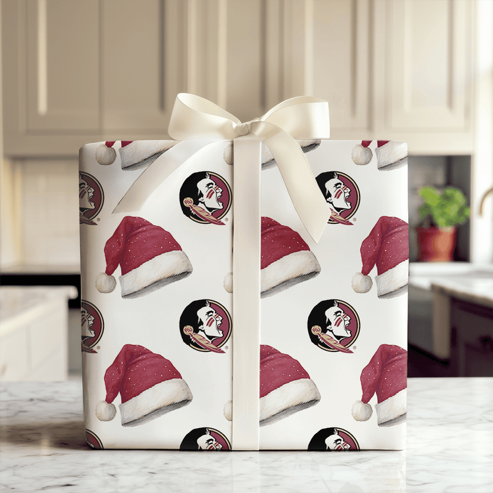 Santa's Spear - Wrapping Paper - Aspen & Arlo
