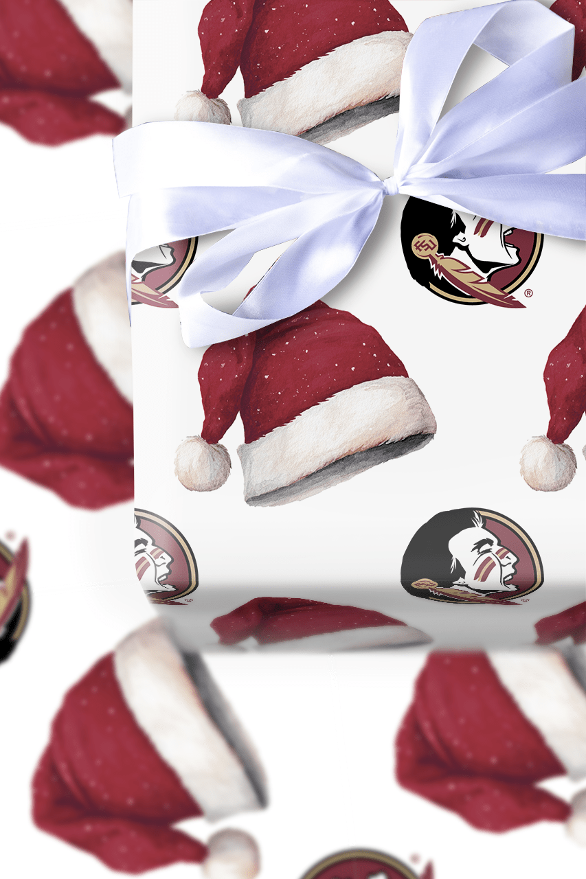 Santa's Spear - Wrapping Paper - Aspen & Arlo