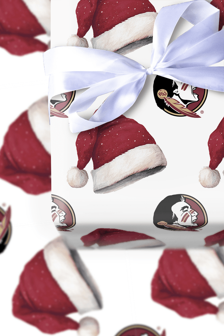 Santa's Spear - Wrapping Paper - Aspen & Arlo