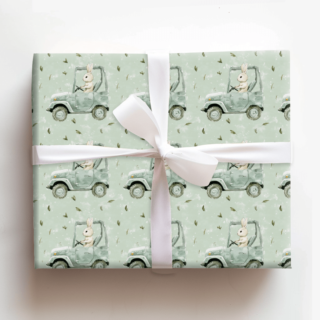 Off Road Easter - Wrapping Paper - Aspen & Arlo