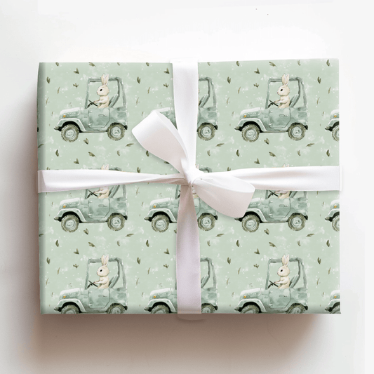 Off Road Easter - Wrapping Paper - Aspen & Arlo