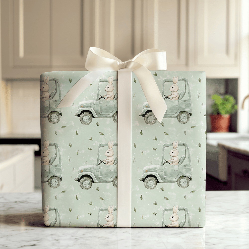 Off Road Easter - Wrapping Paper - Aspen & Arlo