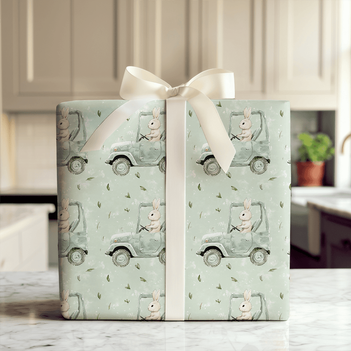 Off Road Easter - Wrapping Paper - Aspen & Arlo