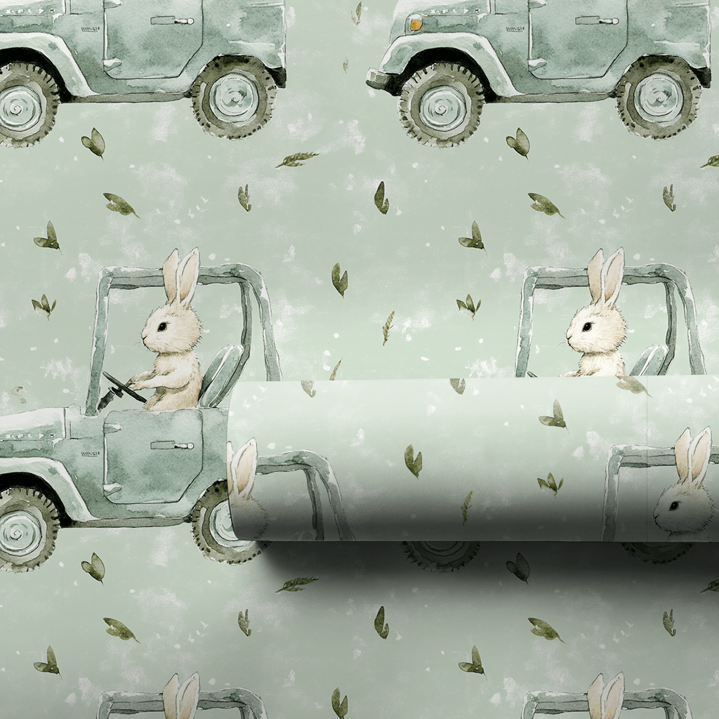 Off Road Easter - Wrapping Paper - Aspen & Arlo