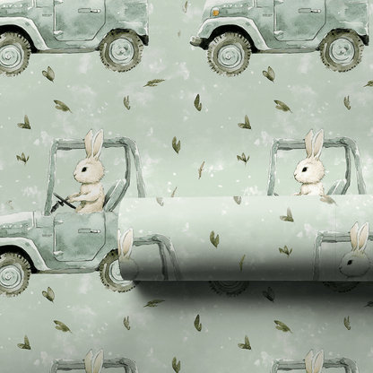 Off Road Easter - Wrapping Paper - Aspen & Arlo