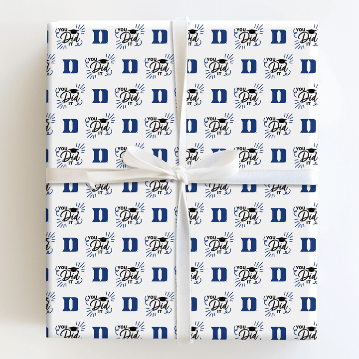 You Did It Duke - Wrapping Paper - Aspen & Arlo
