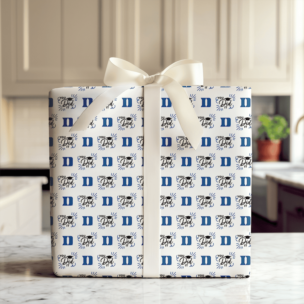 You Did It Duke - Wrapping Paper - Aspen & Arlo