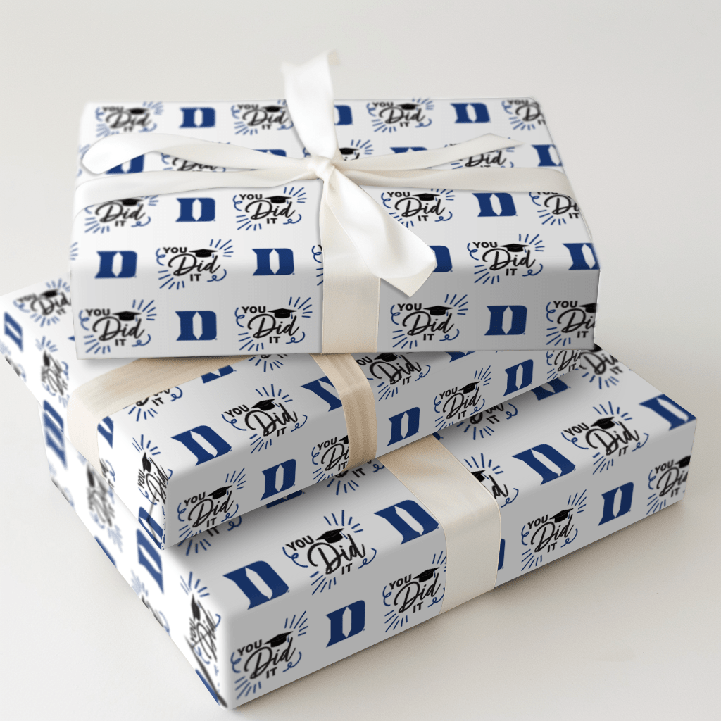 You Did It Duke - Wrapping Paper - Aspen & Arlo