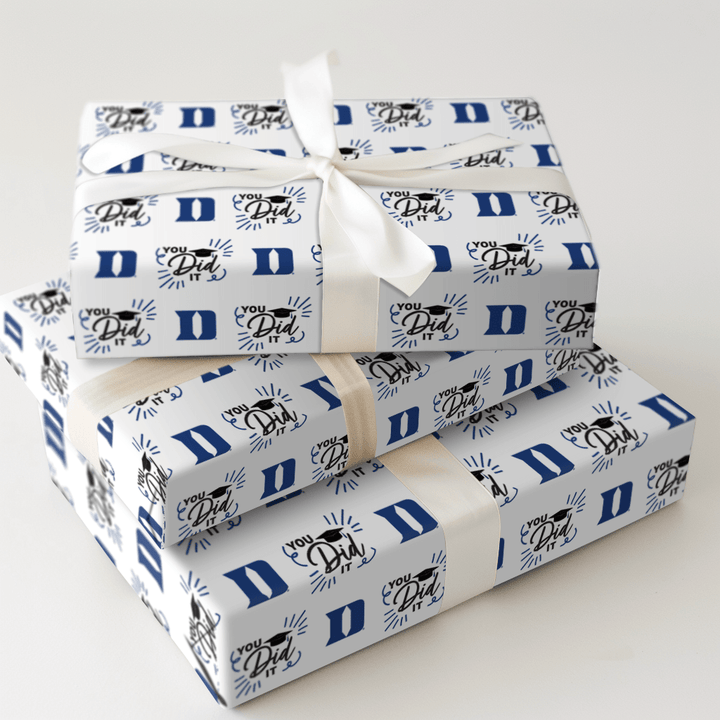 You Did It Duke - Wrapping Paper - Aspen & Arlo