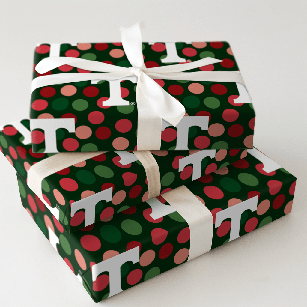 Tennessee Christmas Dots - Wrapping Paper - Aspen & Arlo