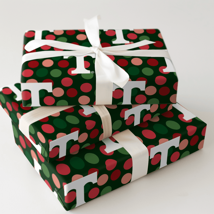Tennessee Christmas Dots - Wrapping Paper - Aspen & Arlo
