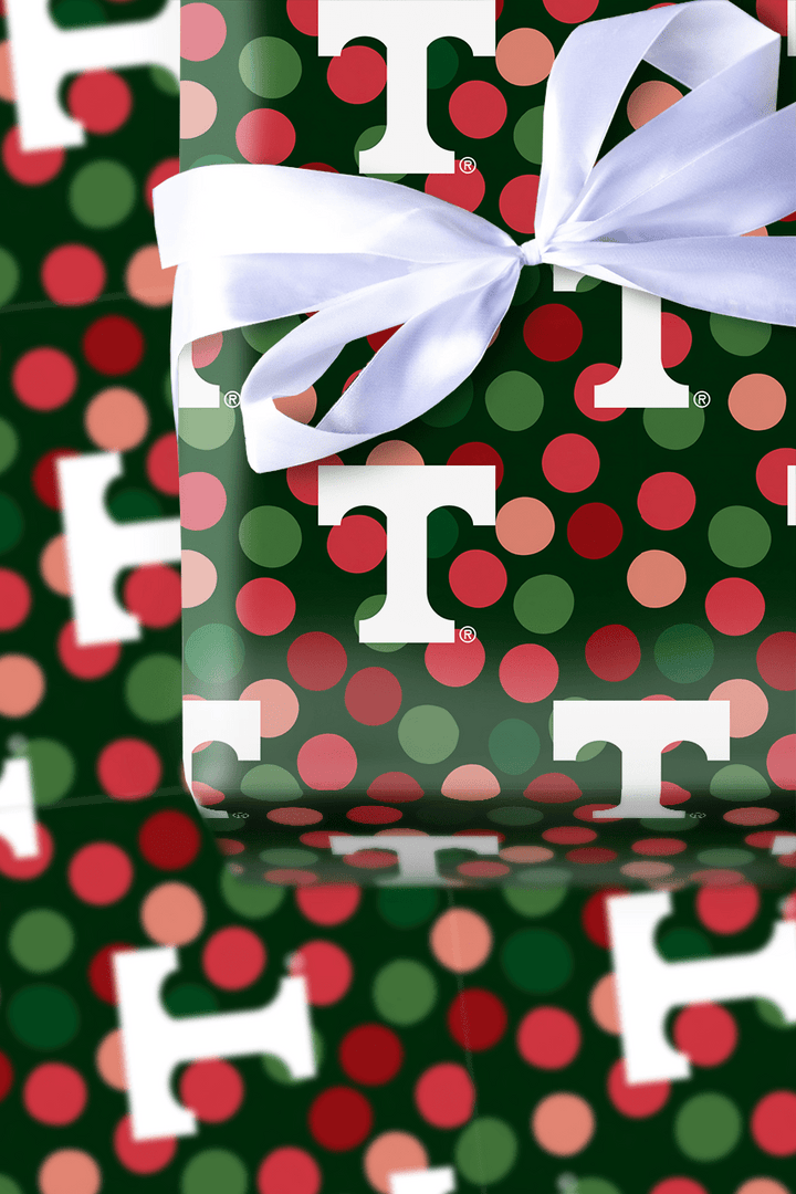 Tennessee Christmas Dots - Wrapping Paper - Aspen & Arlo