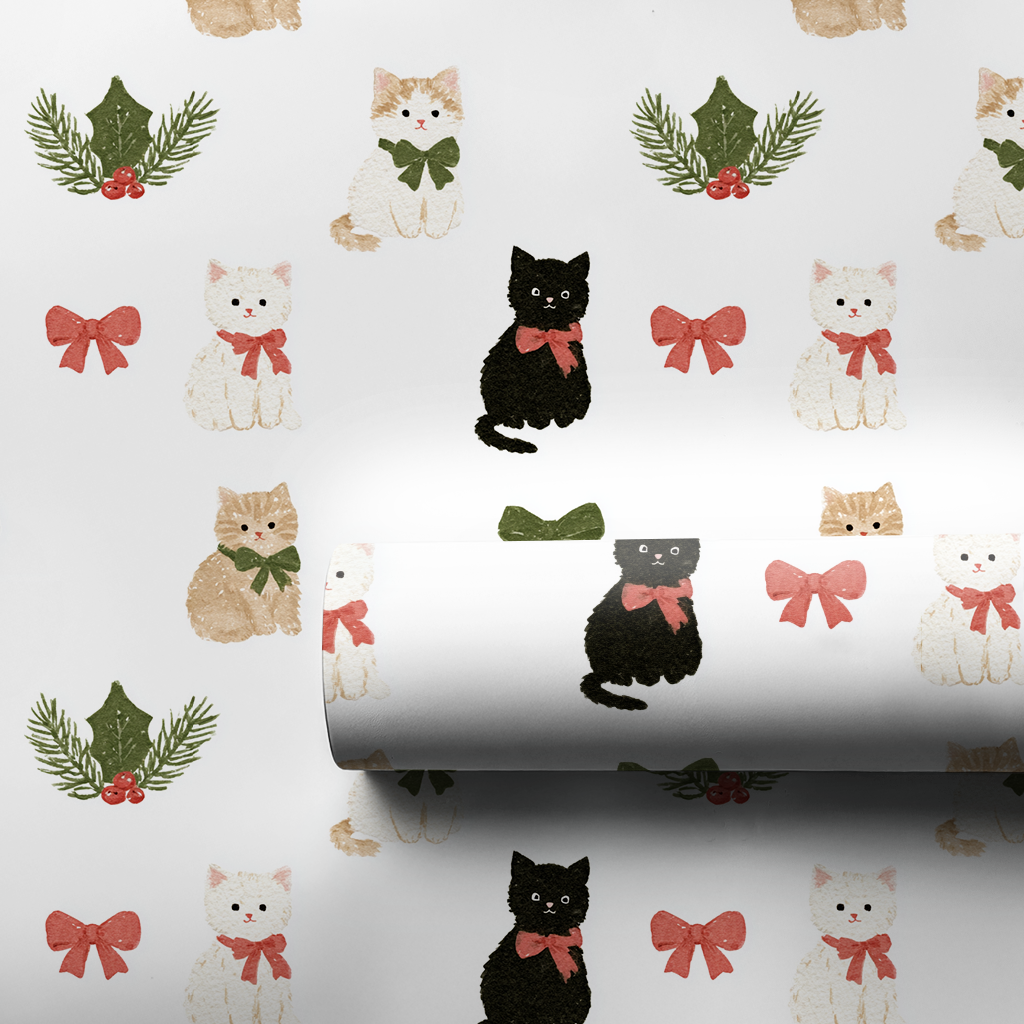 Holiday Bows & Meows