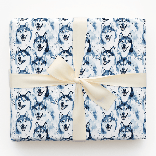 Husky Nation - Wrapping Paper - Aspen & Arlo