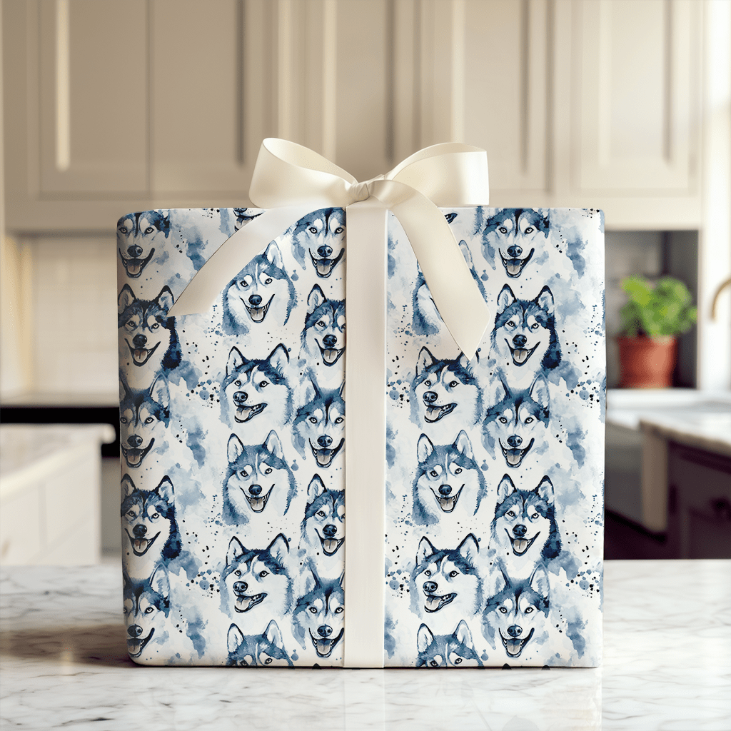 Husky Nation - Wrapping Paper - Aspen & Arlo