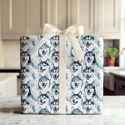 Husky Nation - Wrapping Paper - Aspen & Arlo
