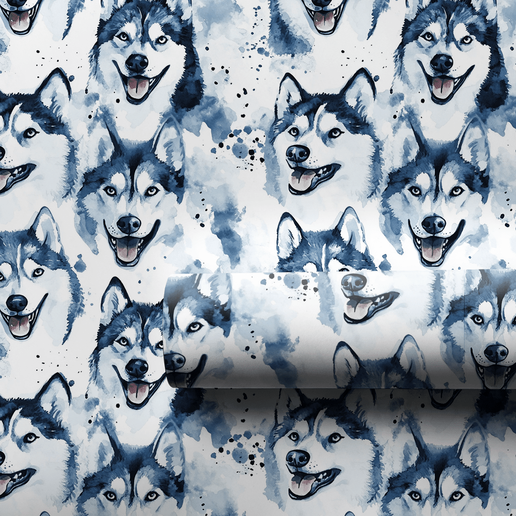 Husky Nation - Wrapping Paper - Aspen & Arlo