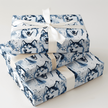Husky Nation - Wrapping Paper - Aspen & Arlo