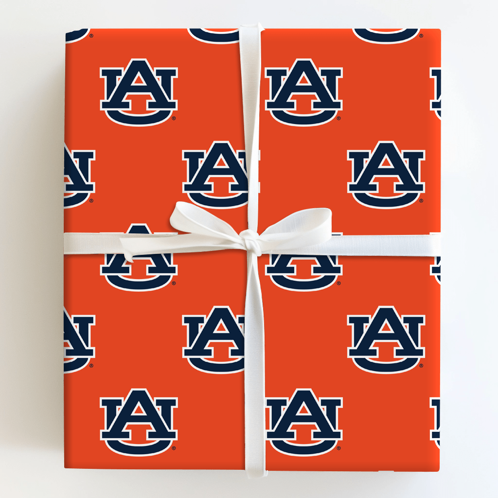 Auburn Orange - Wrapping Paper - Aspen & Arlo