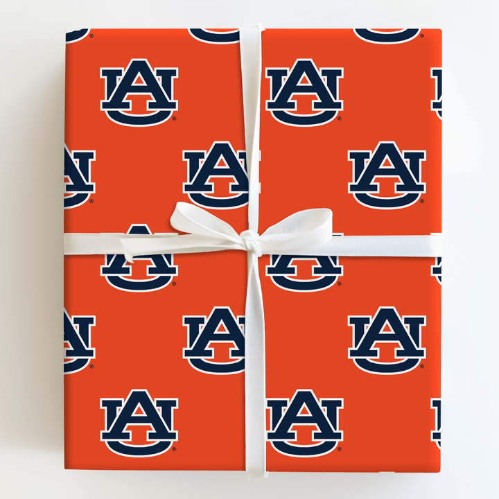 Auburn Orange - Wrapping Paper - Aspen & Arlo