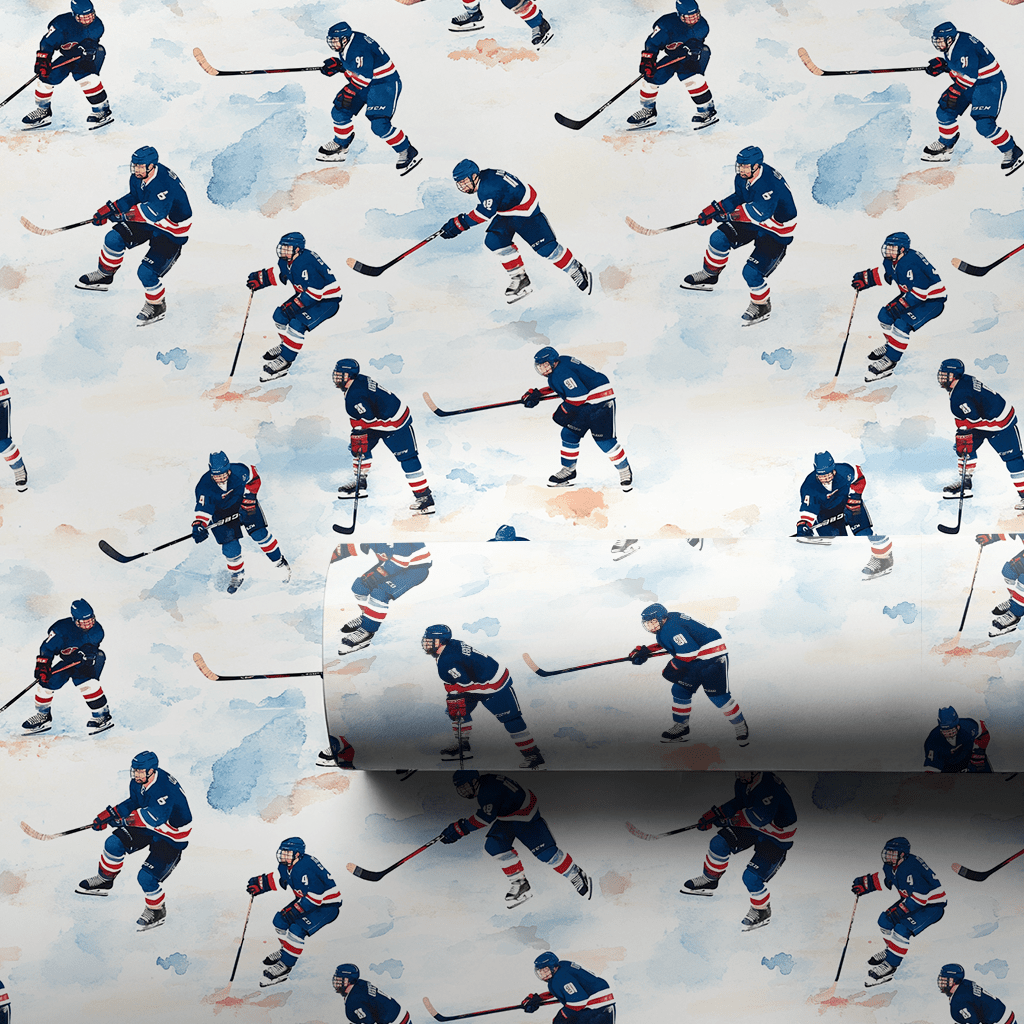 Royal Ice - Wrapping Paper - Aspen & Arlo