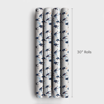 Royal Ice - Wrapping Paper - Aspen & Arlo