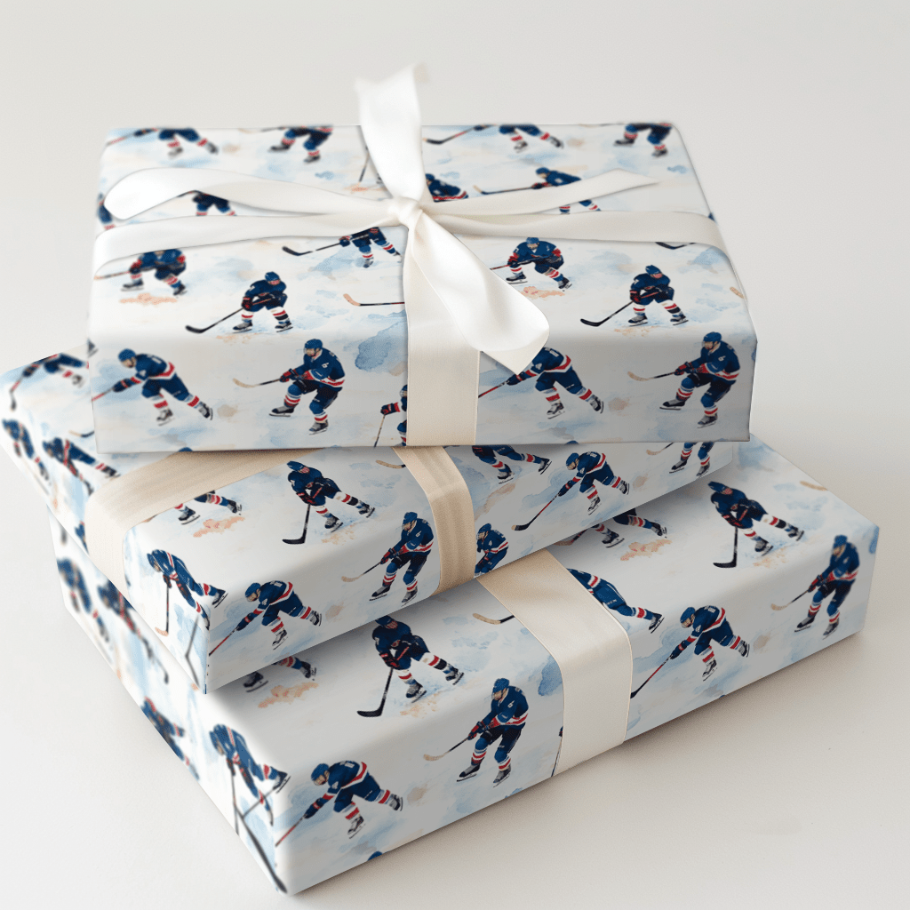 Royal Ice - Wrapping Paper - Aspen & Arlo