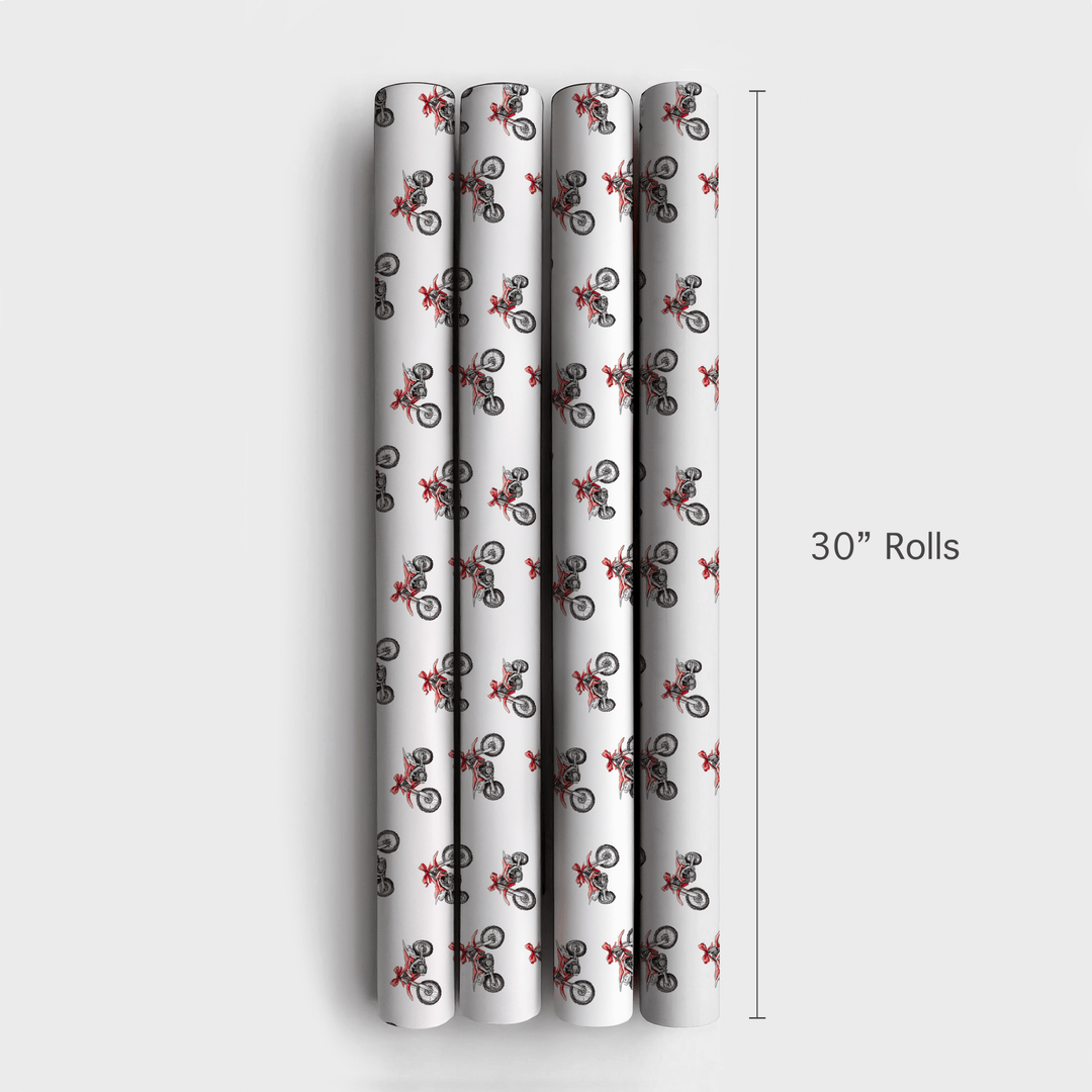 Gift of Motocross - Wrapping Paper - Aspen & Arlo