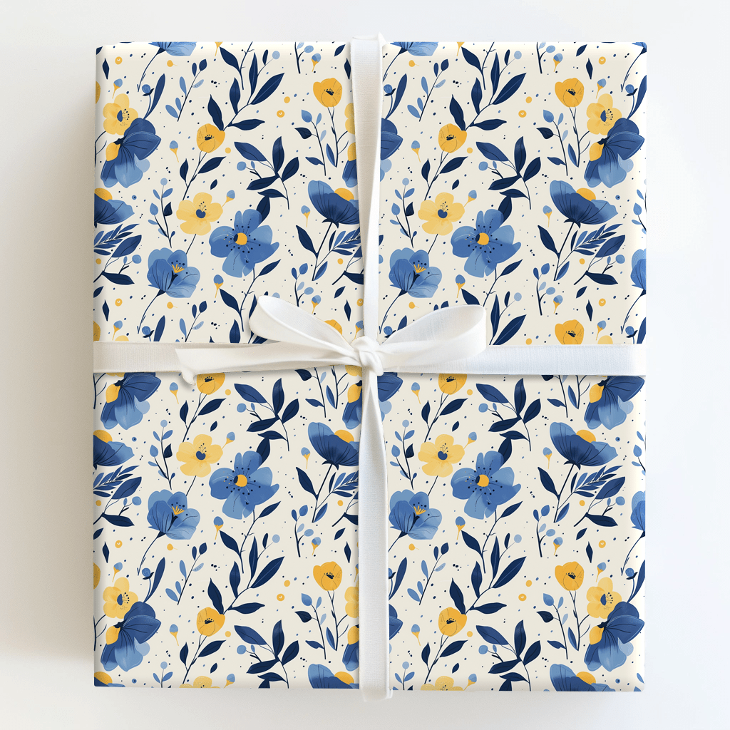 Not Feeling Blue! - Wrapping Paper - Aspen & Arlo