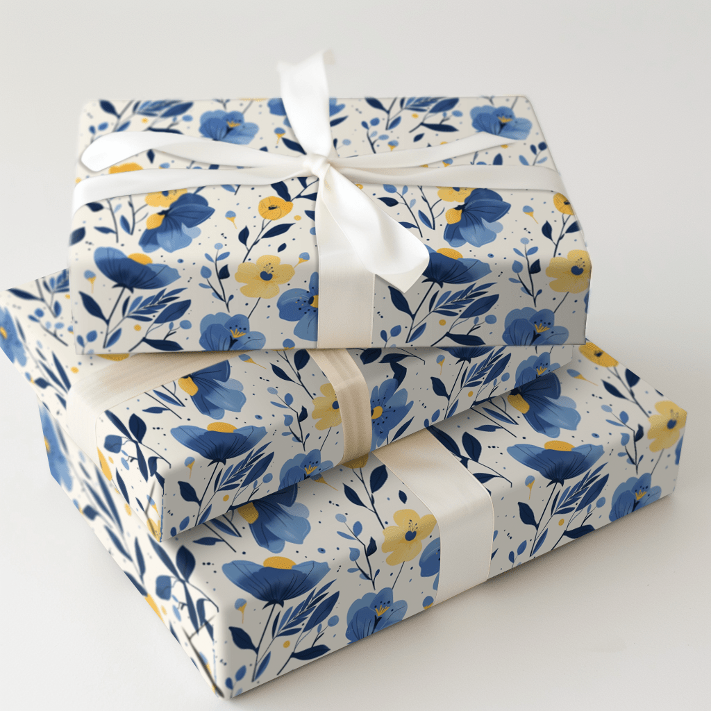 Not Feeling Blue! - Wrapping Paper - Aspen & Arlo