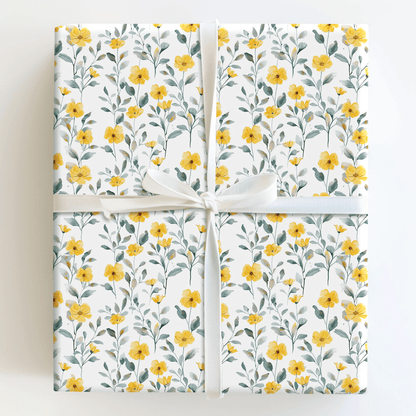 Johnny Yellow - Wrapping Paper - Aspen & Arlo
