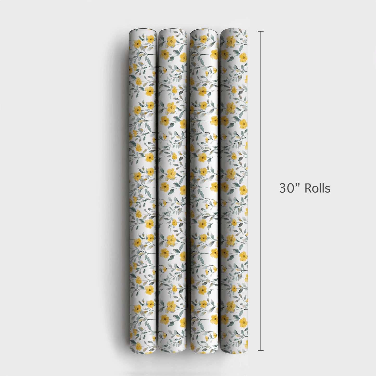 Johnny Yellow - Wrapping Paper - Aspen & Arlo