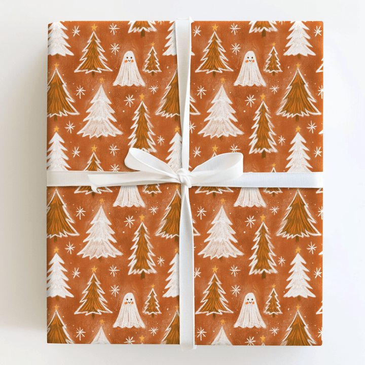 Ghost in the Pines - Wrapping Paper - Aspen & Arlo