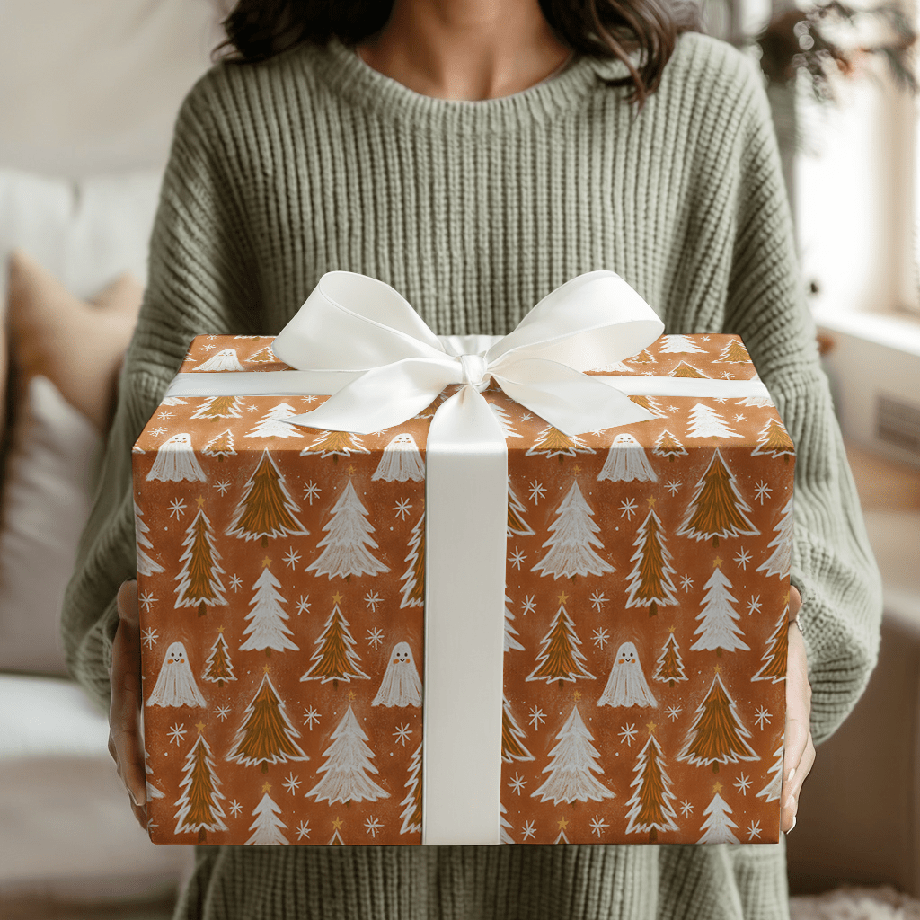 Ghost in the Pines - Wrapping Paper - Aspen & Arlo