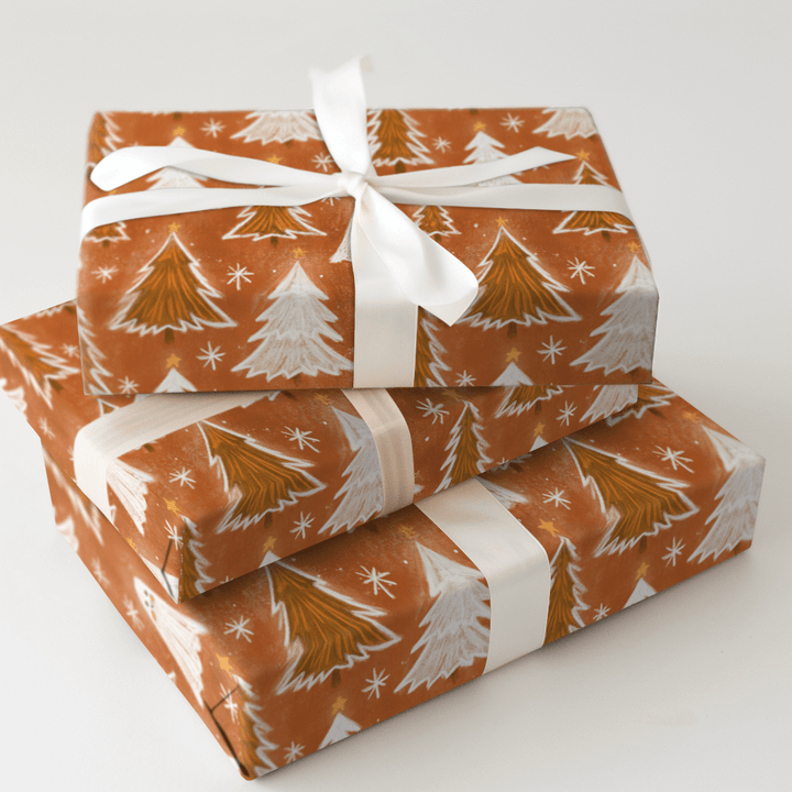 Ghost in the Pines - Wrapping Paper - Aspen & Arlo
