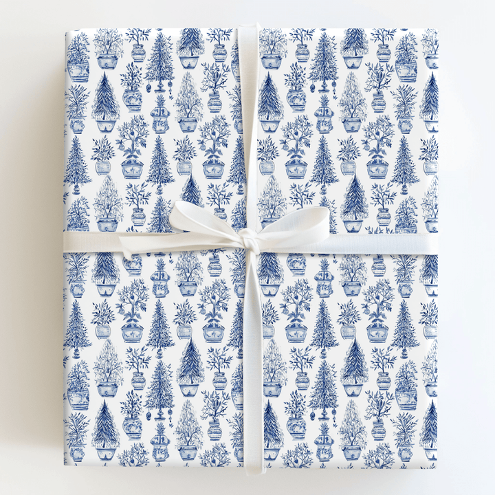 Winter Topiary - Wrapping Paper - Aspen & Arlo