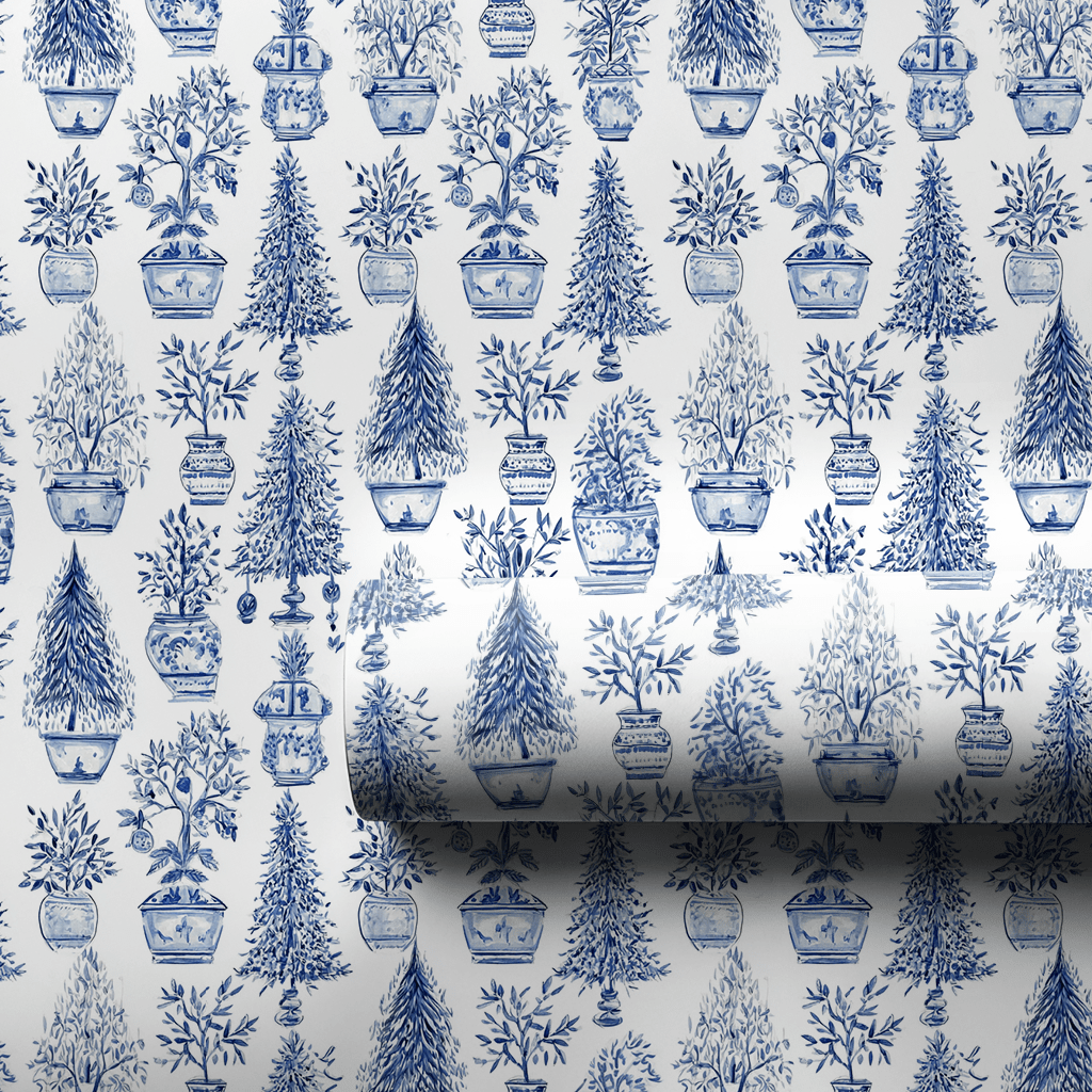 Winter Topiary - Wrapping Paper - Aspen & Arlo