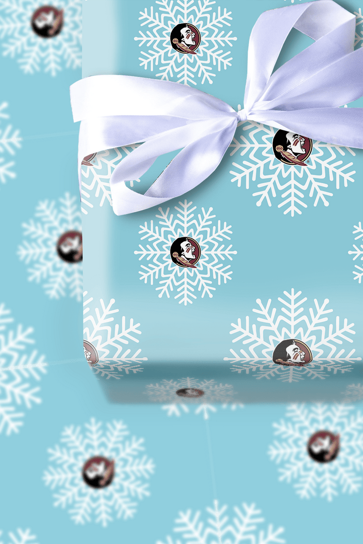 FSU Snowflake - Wrapping Paper - Aspen & Arlo