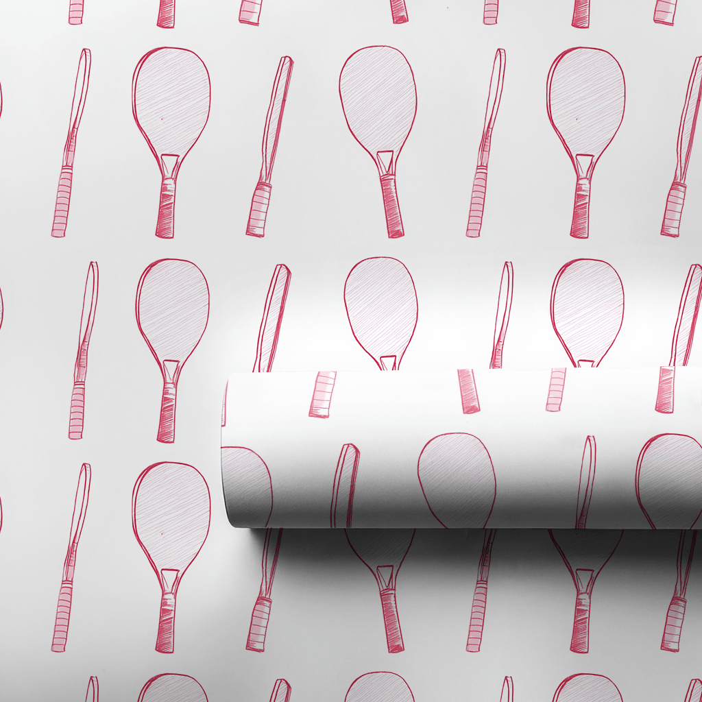 Pickleball Love - Wrapping Paper - Aspen & Arlo