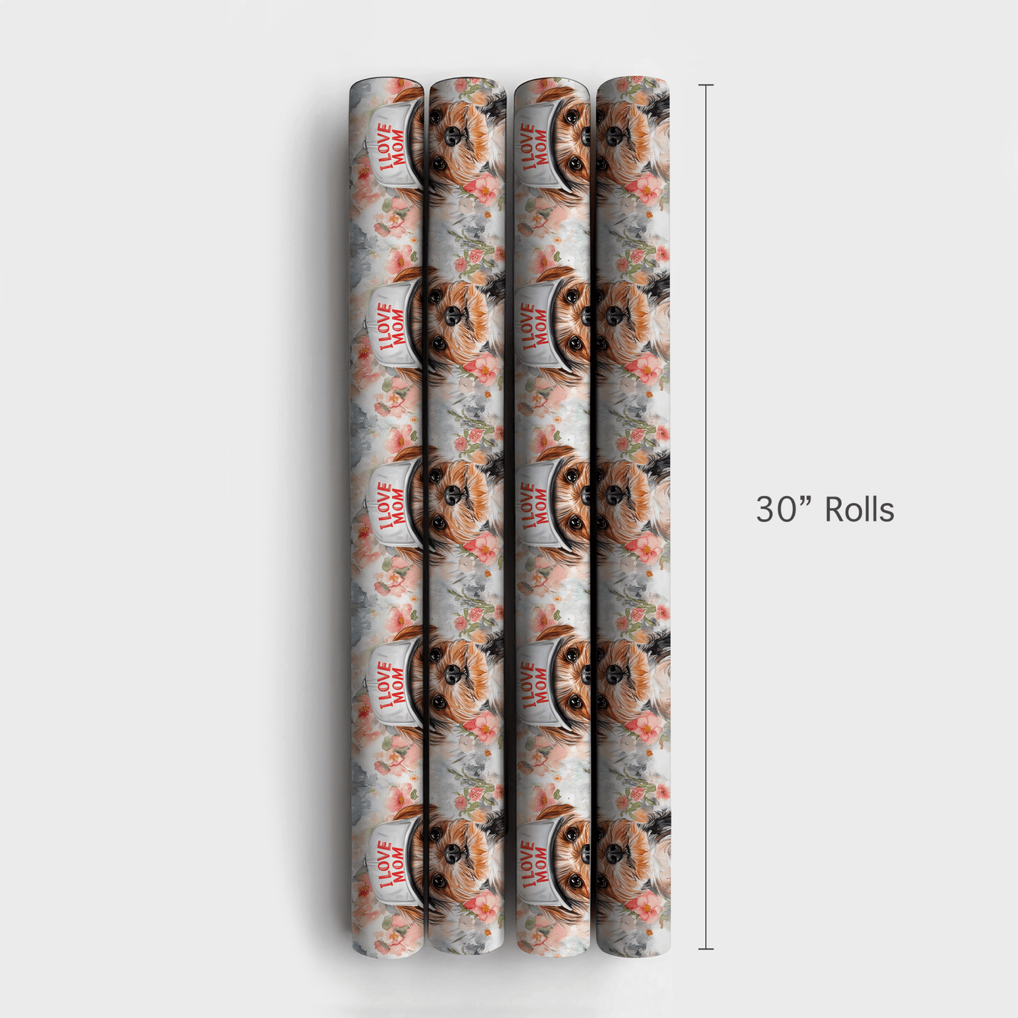 Mom's Favorite Yorkie - Wrapping Paper - Aspen & Arlo