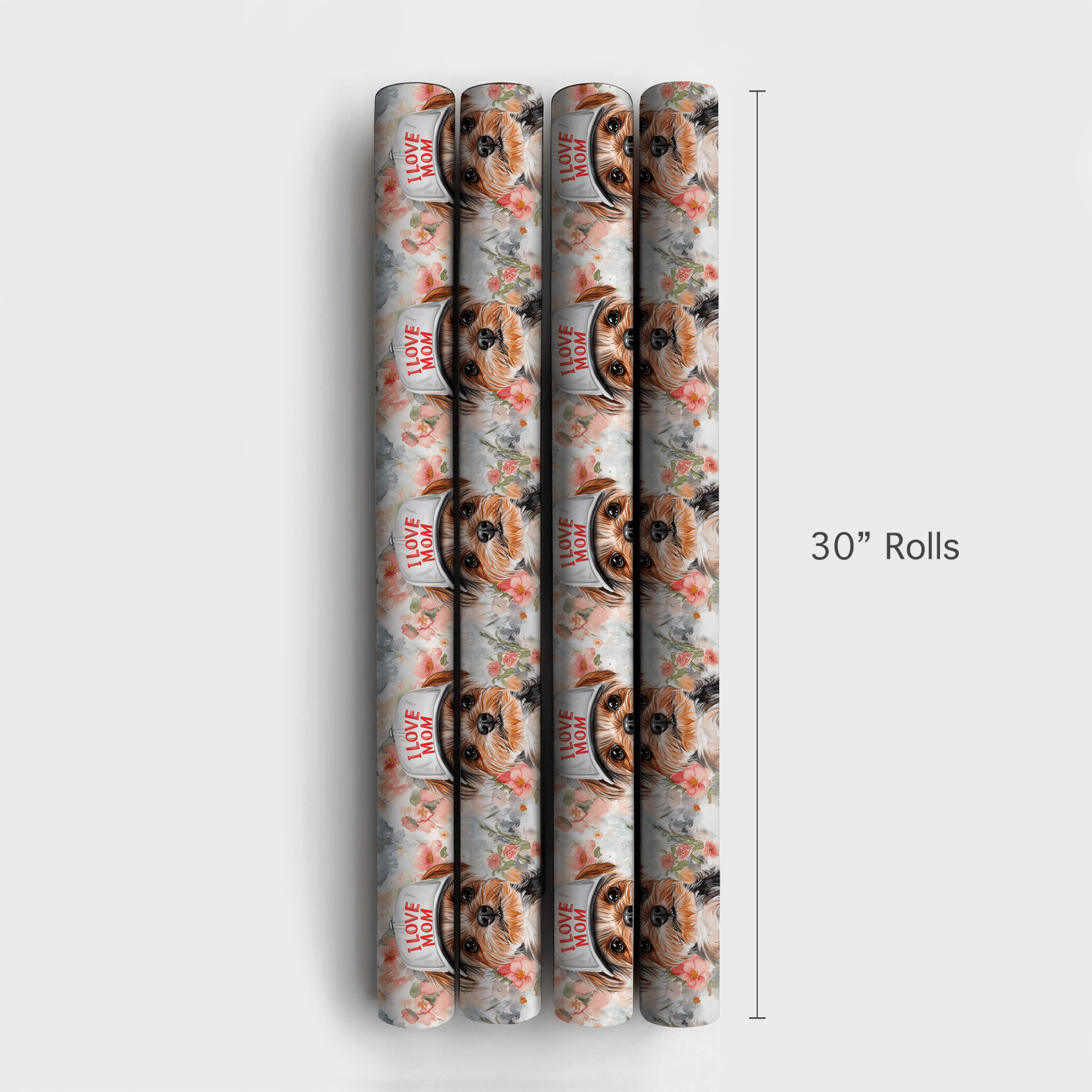 Mom's Favorite Yorkie - Wrapping Paper - Aspen & Arlo