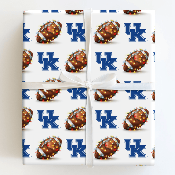End Zone Lights Wildcats - Wrapping Paper - Aspen & Arlo