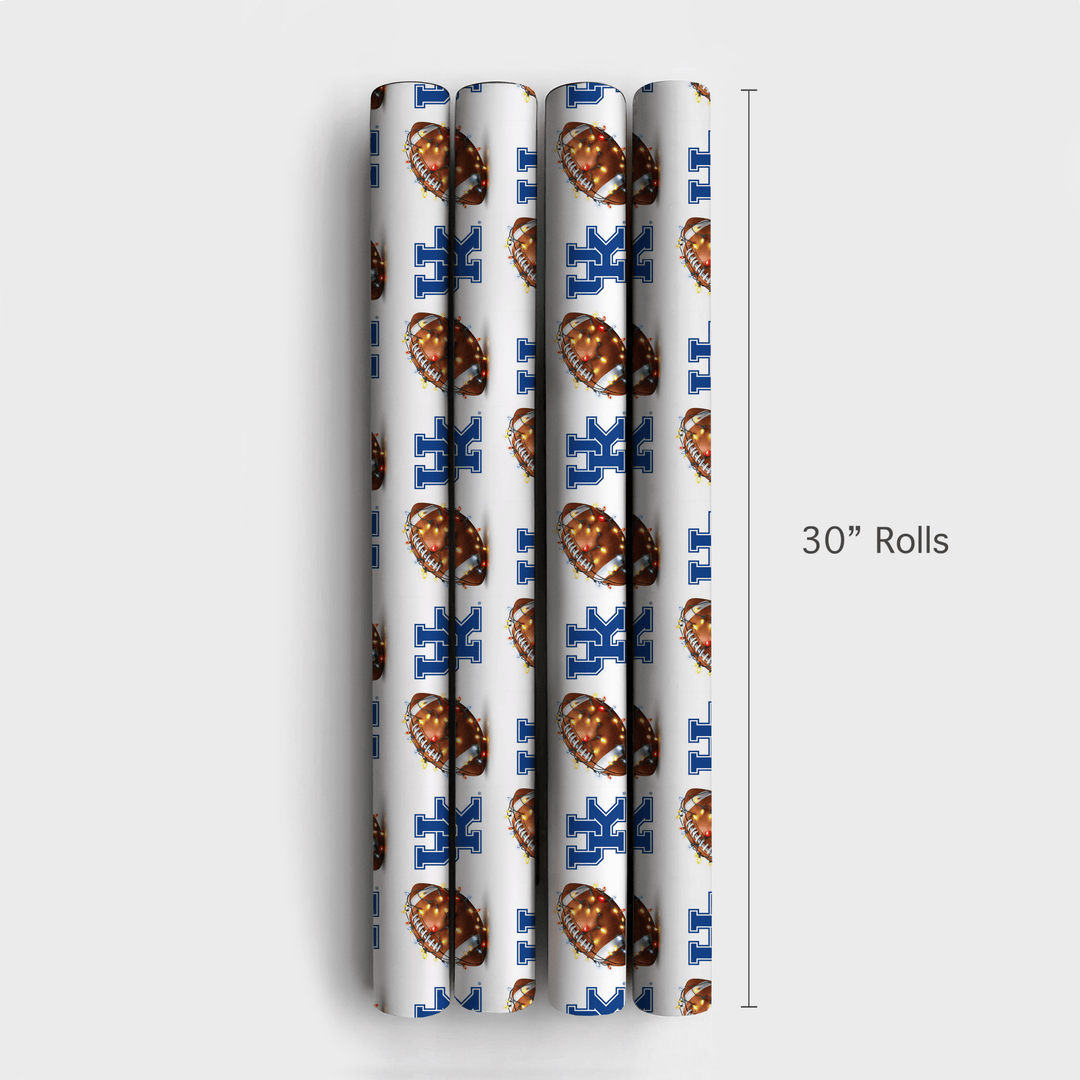 End Zone Lights Wildcats - Wrapping Paper - Aspen & Arlo