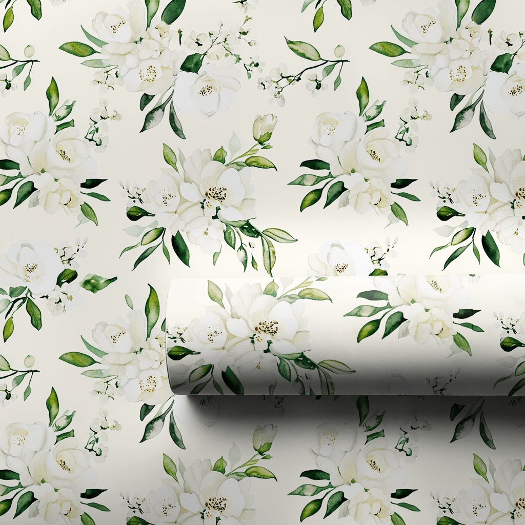 Blooms Before Vows - Wrapping Paper - Aspen & Arlo