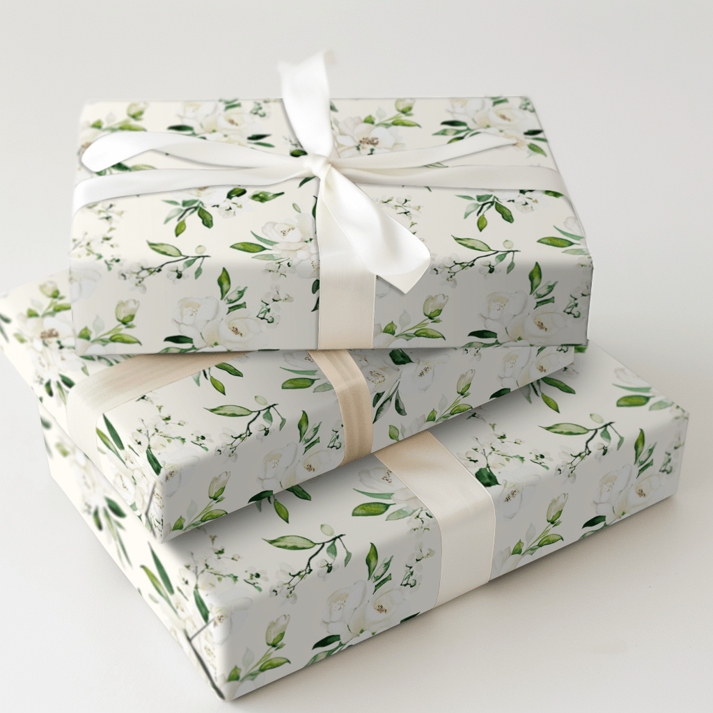 Blooms Before Vows - Wrapping Paper - Aspen & Arlo