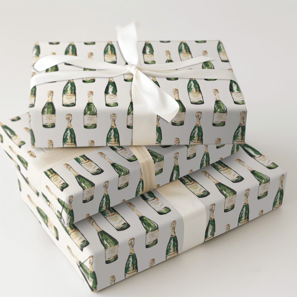 Flutes of Fancy - Wrapping Paper - Aspen & Arlo