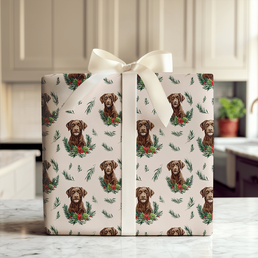 Furst Snowfall - Wrapping Paper - Aspen & Arlo