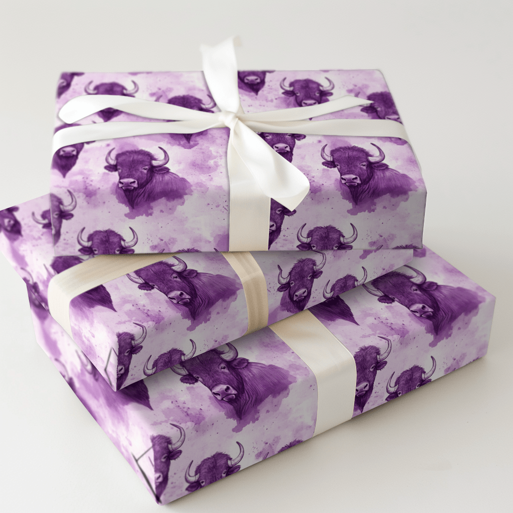 Erie Violet - Wrapping Paper - Aspen & Arlo